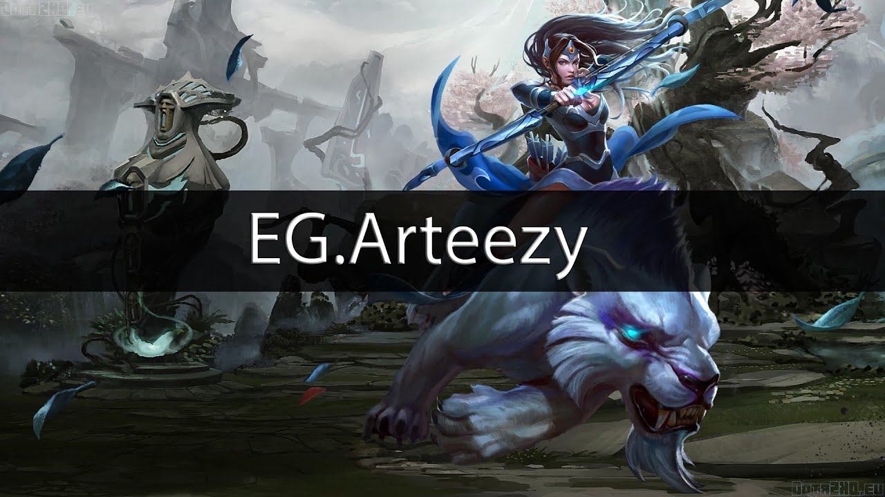 EG.Arteezy 16 KILLS MIRANA PRO GAMEPLAY смотреть онлайн