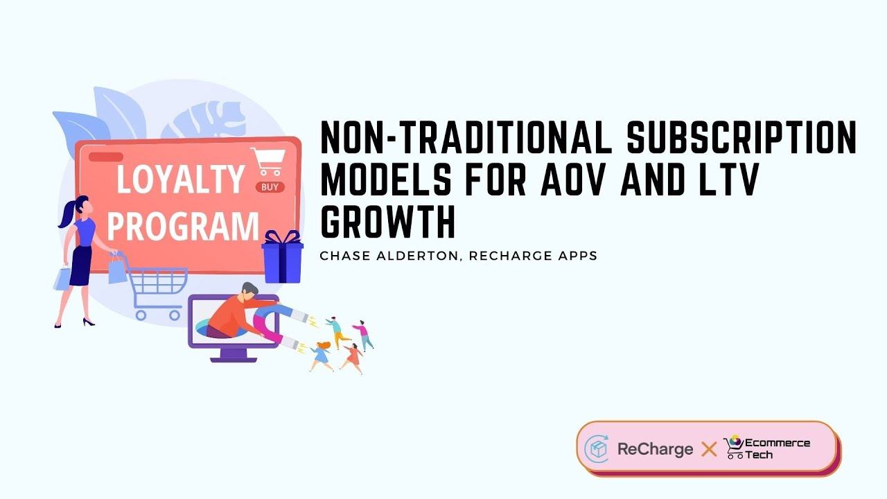 Non-traditional Subscription Models for AOV and LTV Growth | eCommerce Tech смотреть онлайн