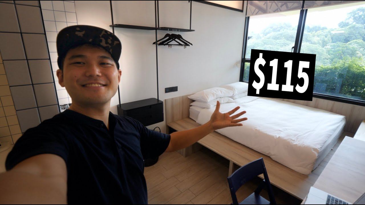 Living In A MALL For 24hrs In Singapore - Lyf Funan Review