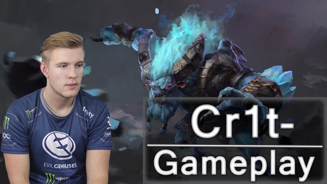 EG.Cr1t- Spirit Breaker Gameplay - Evil Geniuses смотреть онлайн