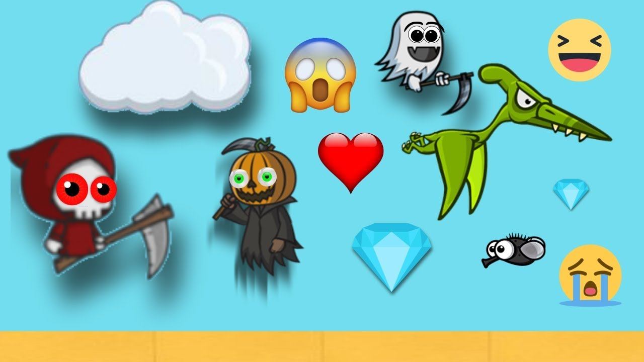 FLYORDIE.IO / LEGENDARY GHOSTY REAPER, PUMPKIN GHOST & RED GRIM REAPER GAMEPLAY / NEW EMOJI UPDATE смотреть онлайн