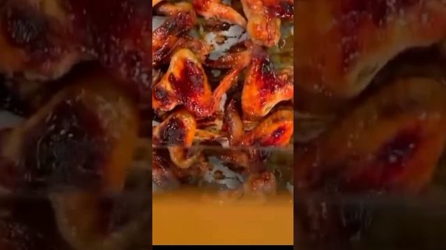 Куриные крылышки с медом