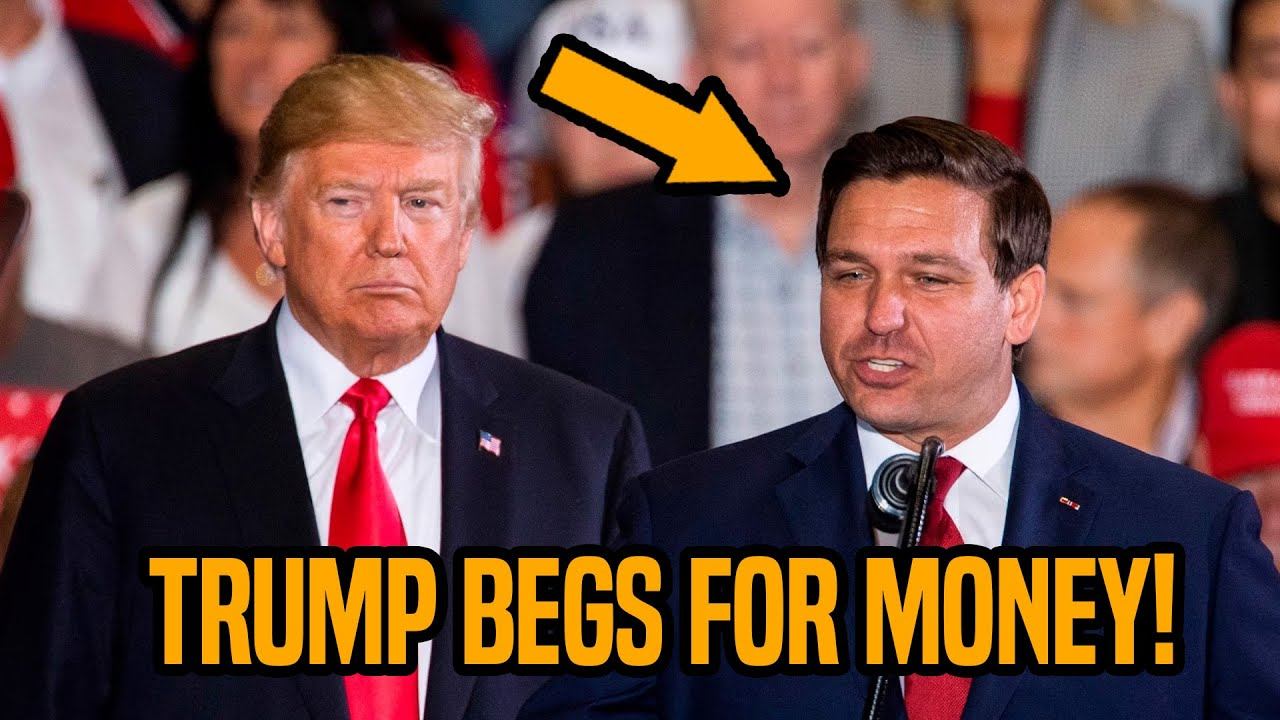 Desperate Trump begs Ron DeSantis for donors смотреть онлайн