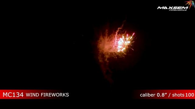 Батарея салютов МС134, WIND FIREWORKS, 0,8/100 залпов смотреть онлайн