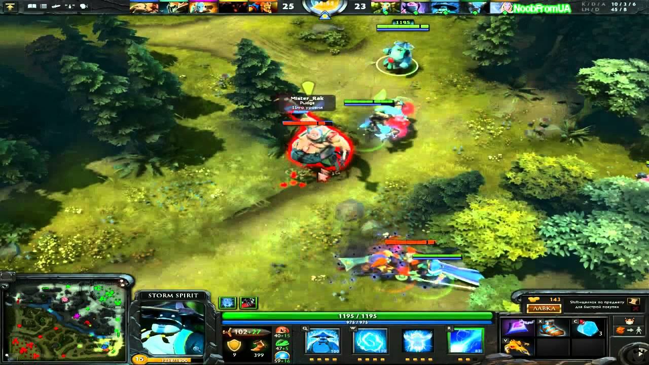 Dinamo_Fox [Storm spirit] DotA 2 смотреть онлайн