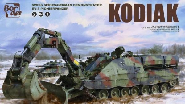 Распаковка Border Model 1 35  BT-011 Kodiak AEV