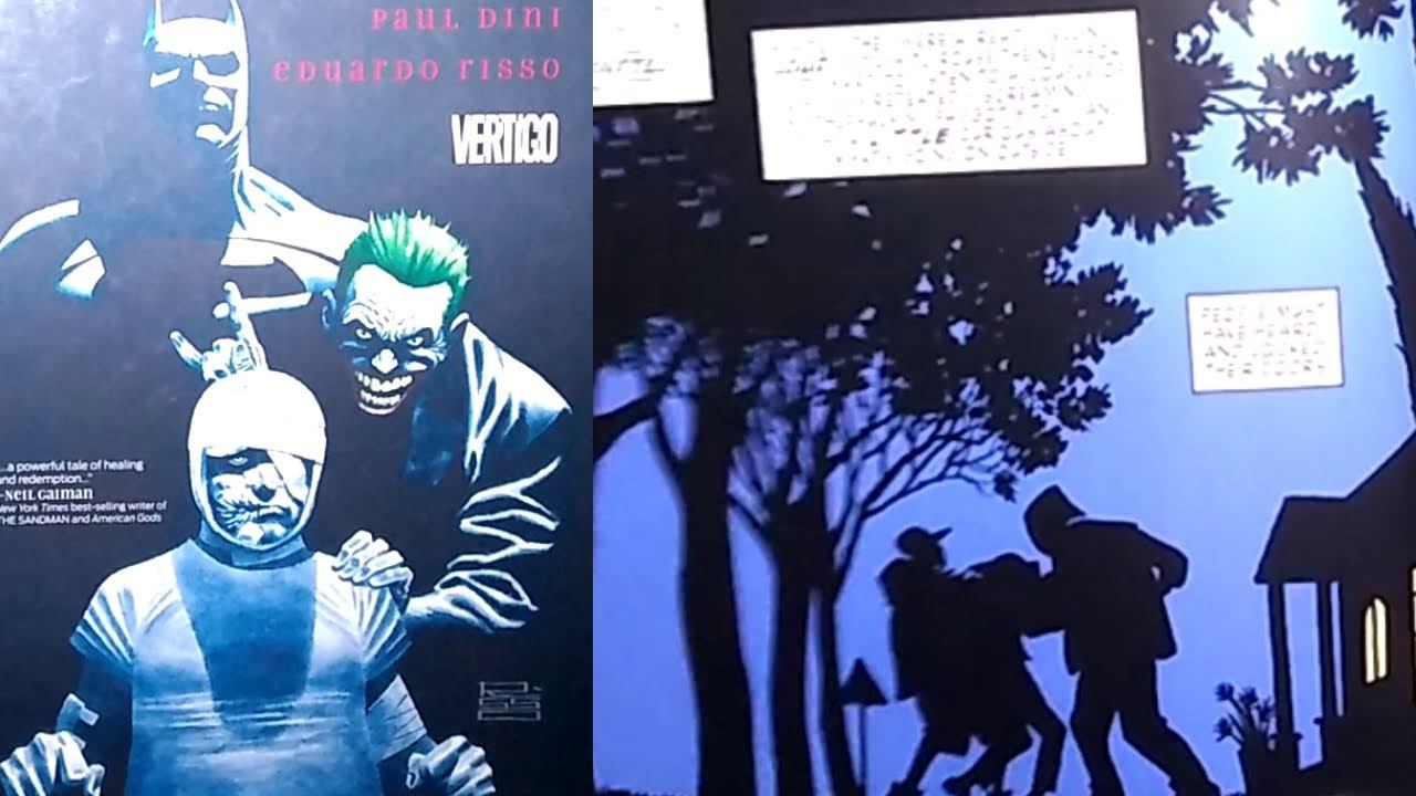DARK NIGHT by Paul Dini and Eduardo Risso - comics as catharsis смотреть онлайн