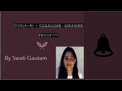 cos (a + b) = cos a cos b - sin a sin b смотреть онлайн