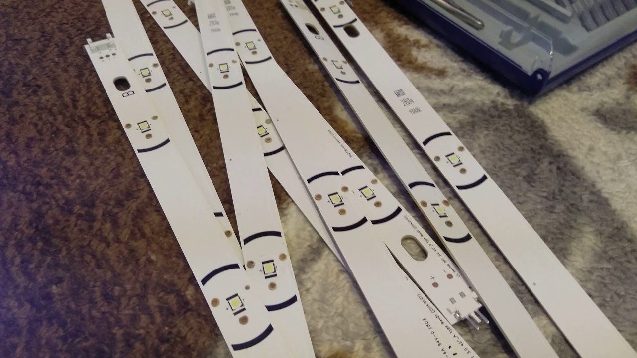 Полсветка лед телевизора lg 3d 32 диагональ 5 поколения сгорели, поменяли на светодиоды из али экс смотреть онлайн