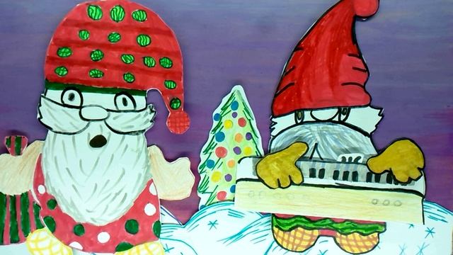 Мультфильм "Гномики 2025" Гасымовы Сабина и Мерьям. Мультстудия "Пионер", г. Елец  11.24г.