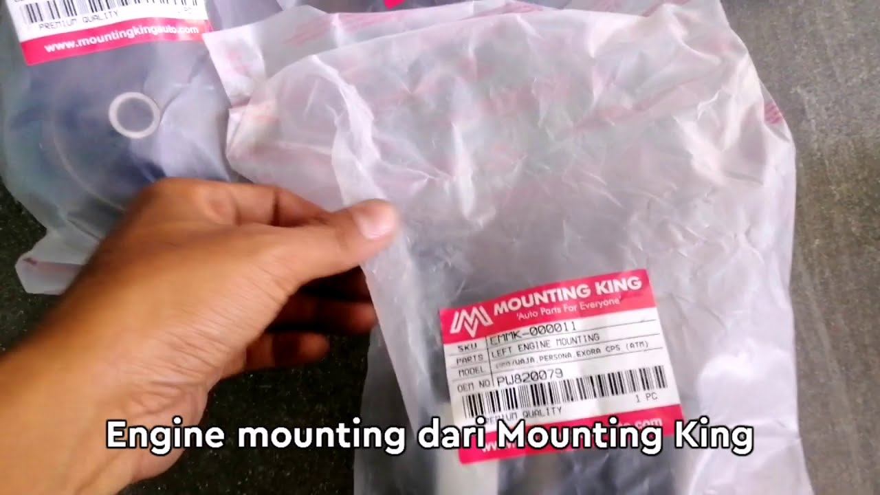 DIY Pasang engine mounting 1 set proton gen 2 смотреть онлайн