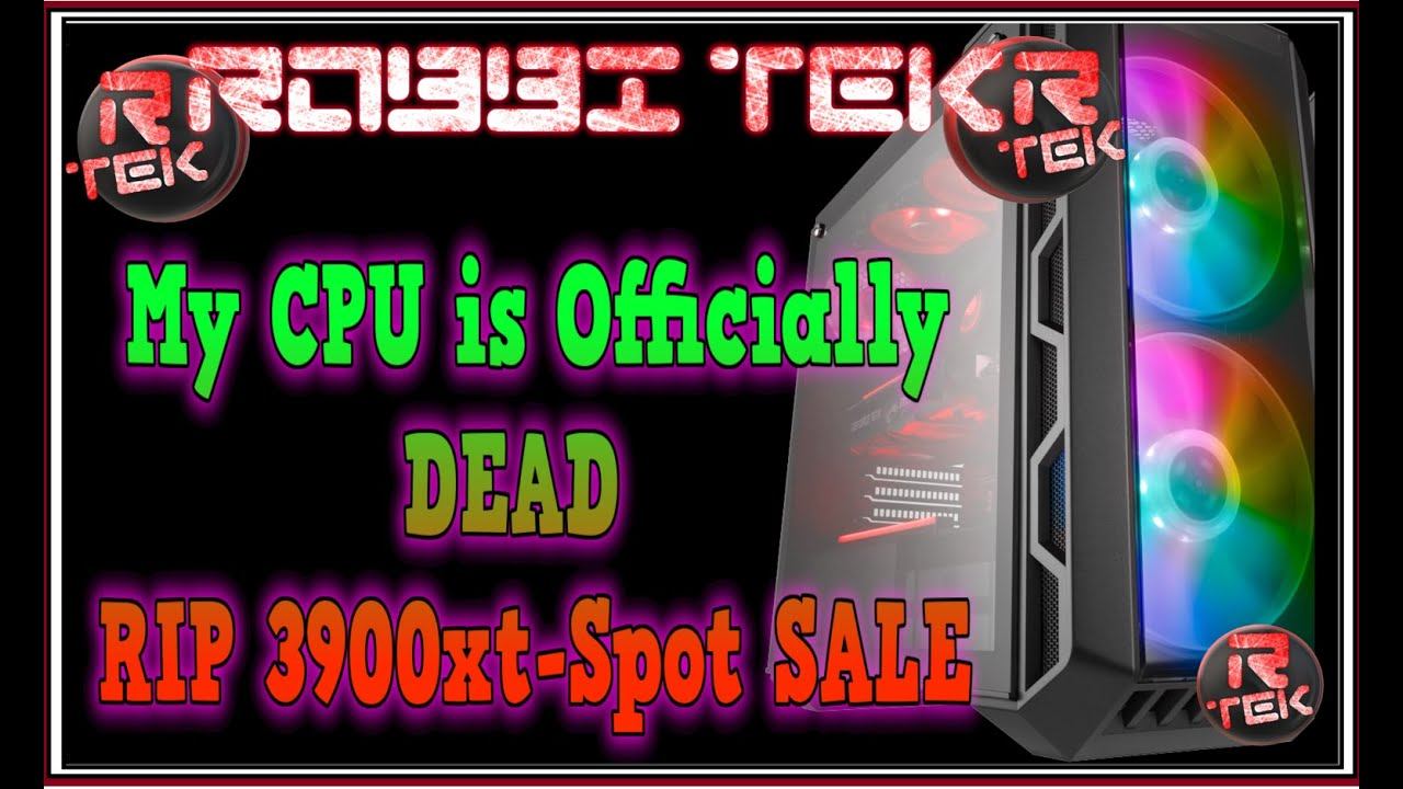 My CPU is Officially DEAD / RIP / Tech Sale 4 new Render PC смотреть онлайн
