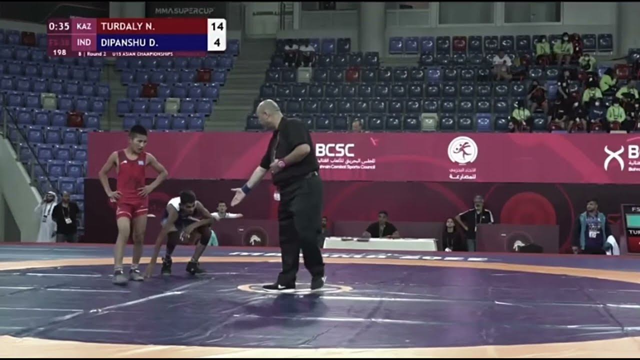 FS38, Нурмухаммед Турдалы, Чемпионат Азии 2022 U15 смотреть онлайн