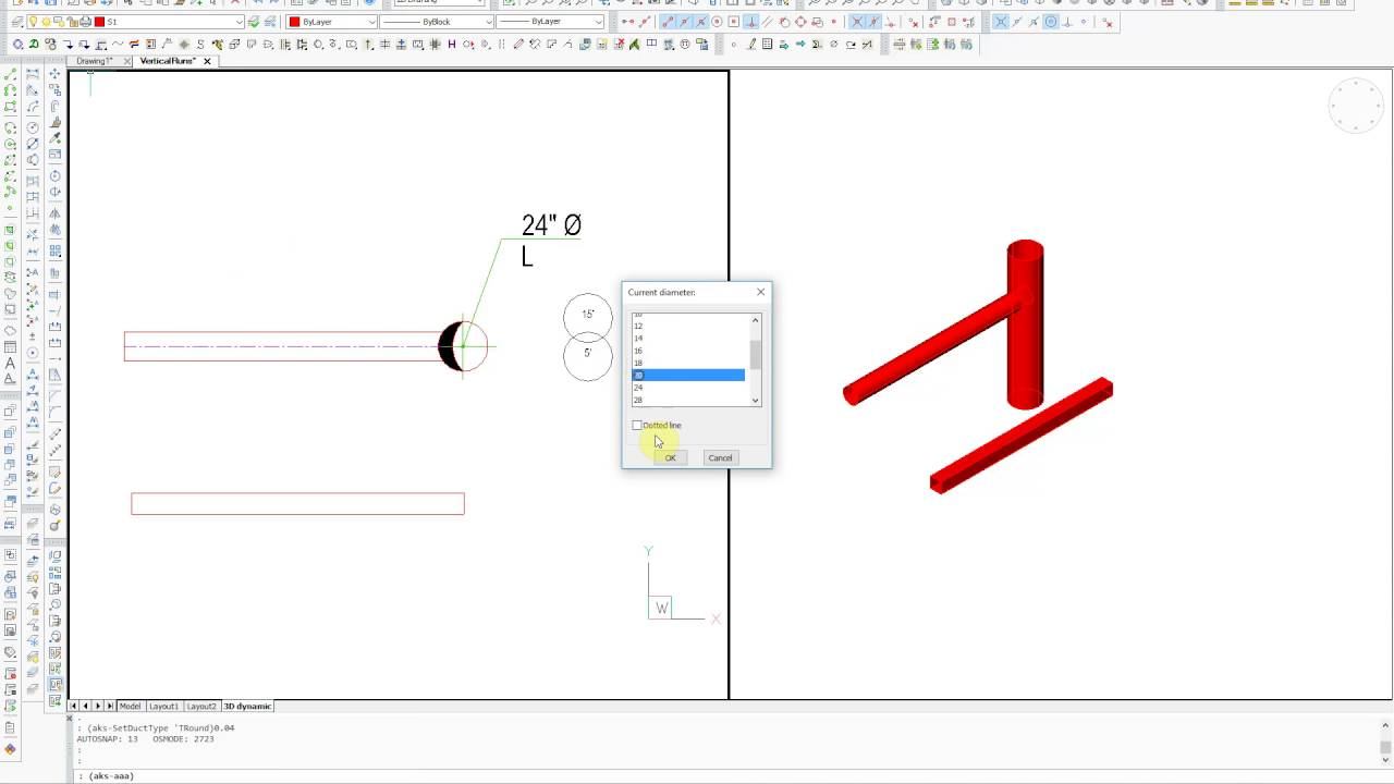 Vertical run | Adding to the end face of the duct смотреть онлайн