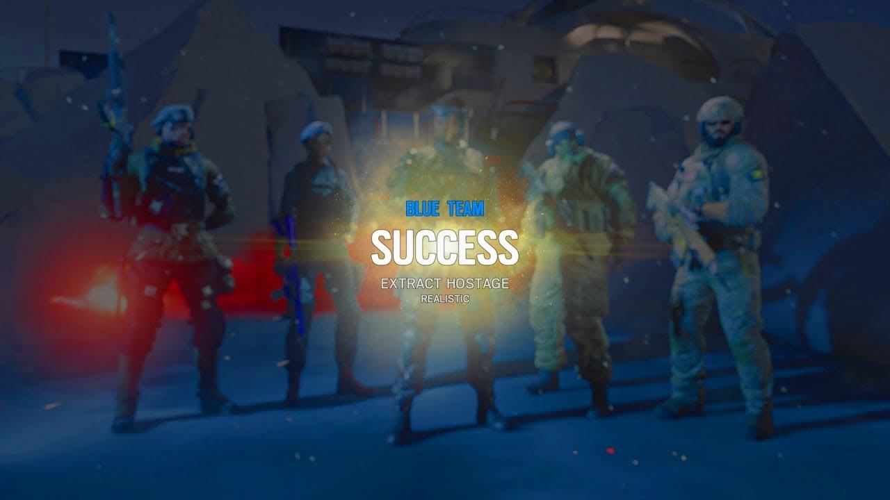RAINBOW 6: Siege - Extract Hostage (Realistic) смотреть онлайн