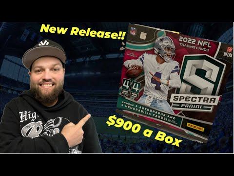 NEW RELEASE: 2022 Panini Spectra Football Hobby Box! Hot Or Not?!? смотреть онлайн