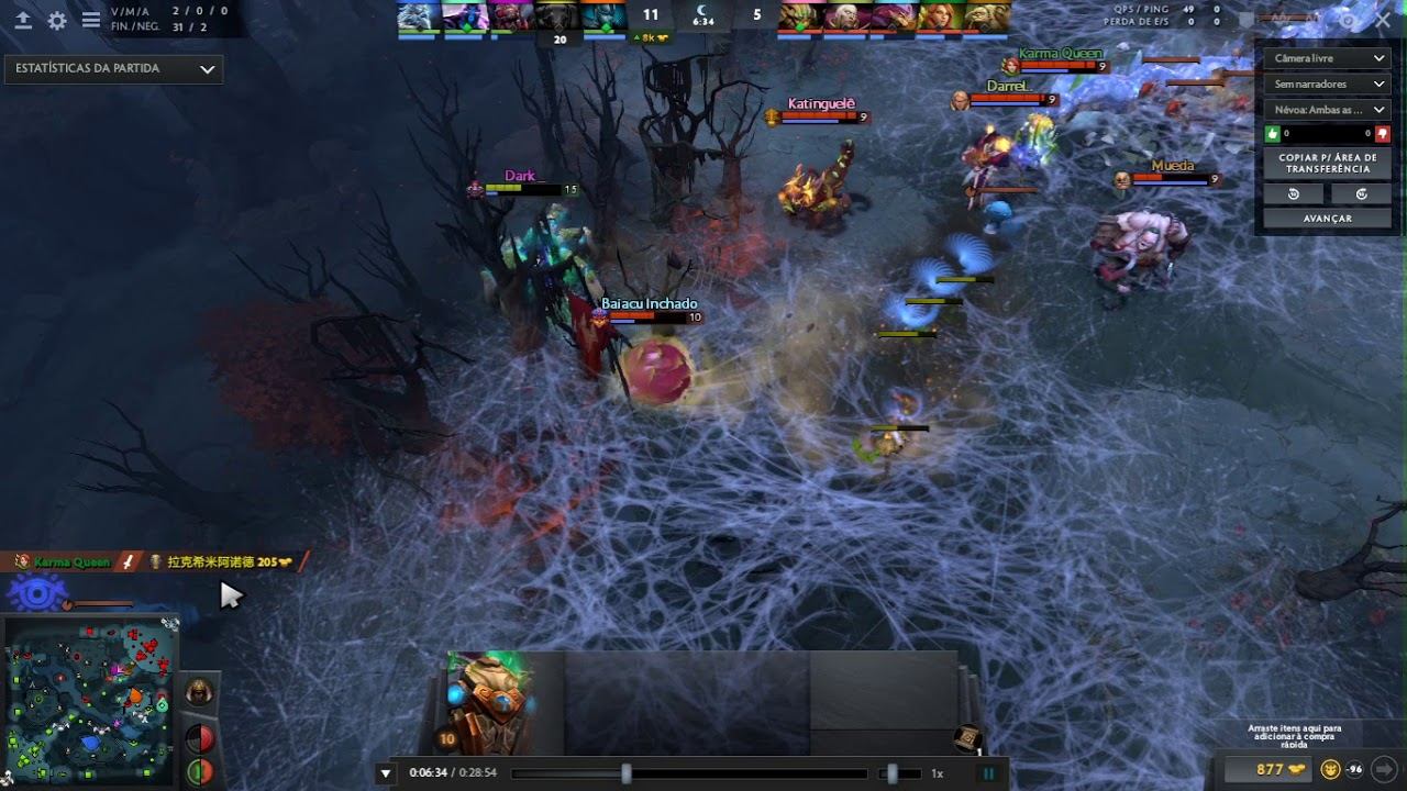 how to DIBRE enemy team in dota 2 with broodmama смотреть онлайн