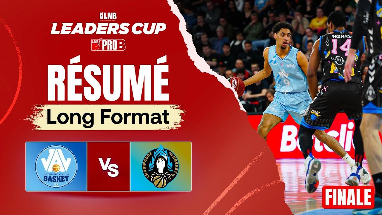 Une FINALE COMPLĖTEMENT FOLLE 😵 - Vichy vs Châlons-Reims - Résumé Finale Leaders Cup Pro B смотреть онлайн