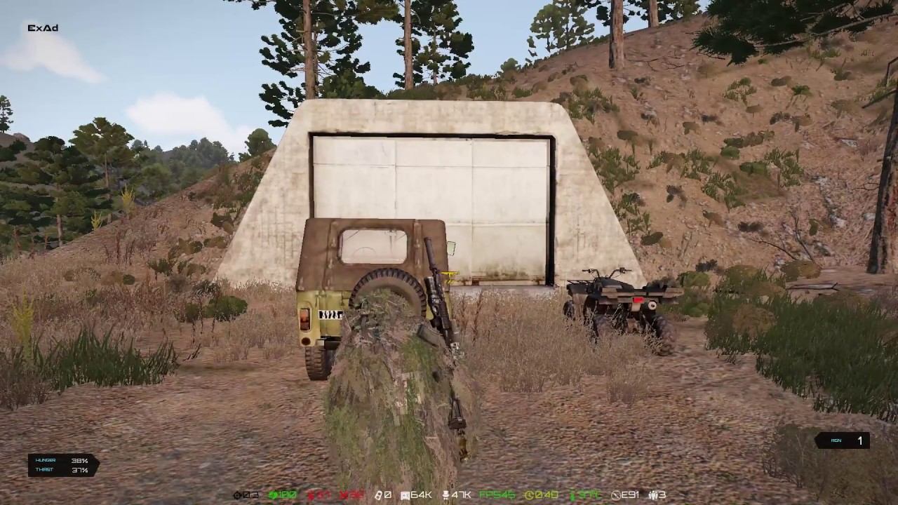 Arma 3 / EXILE / строительство базы "BLACK VATER" - @1 смотреть онлайн