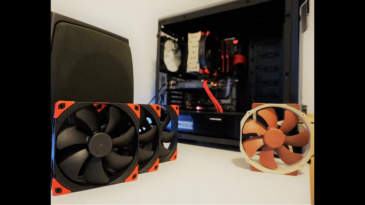 Noctua NF-A14 PWM Chromax.black.swap Case Fan Unboxing And Replacement