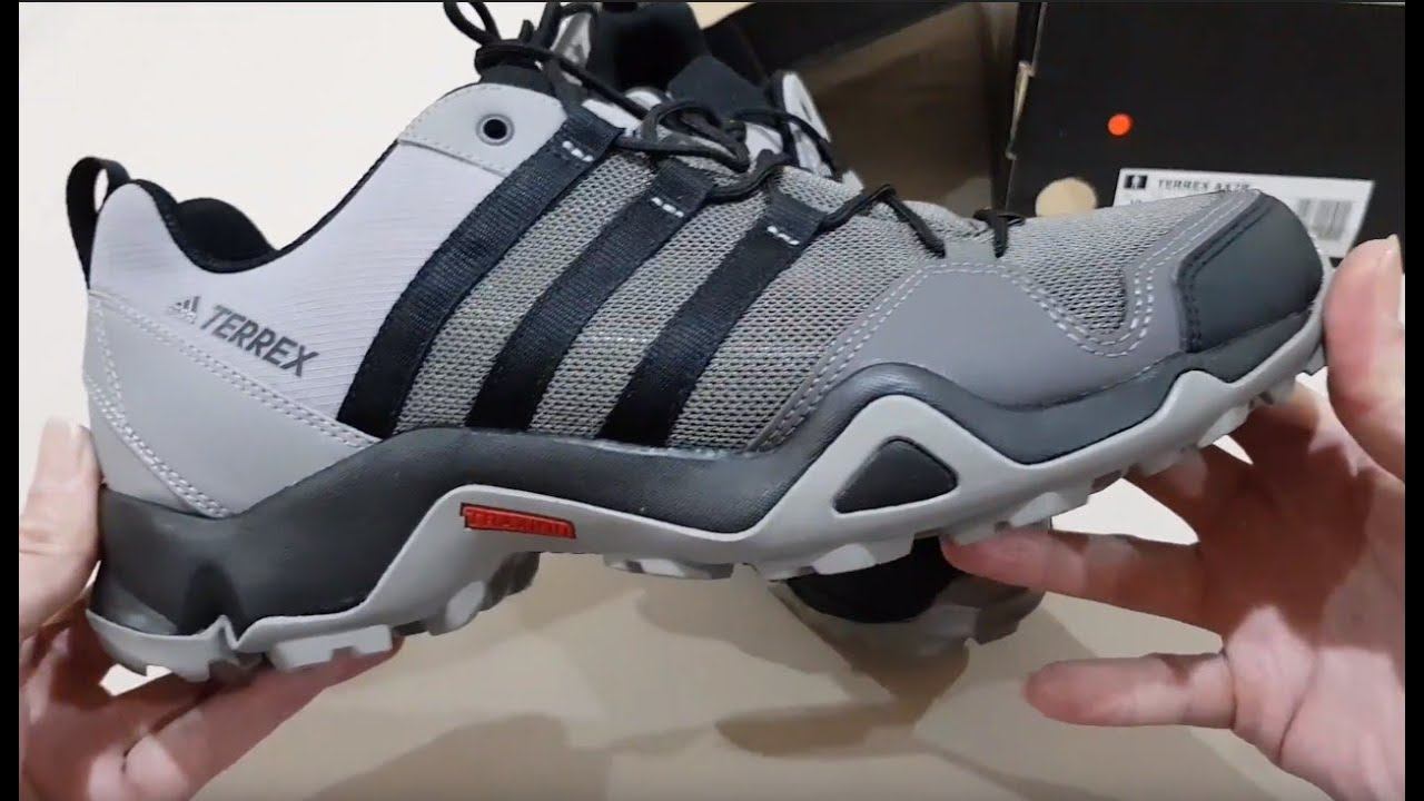 Unboxing ADIDAS TERREX AX2R LOW OUTDOOR BEST BUDGET HIKING SHOES (100% ORIGINAL ASLI) NO FAKE ! смотреть онлайн