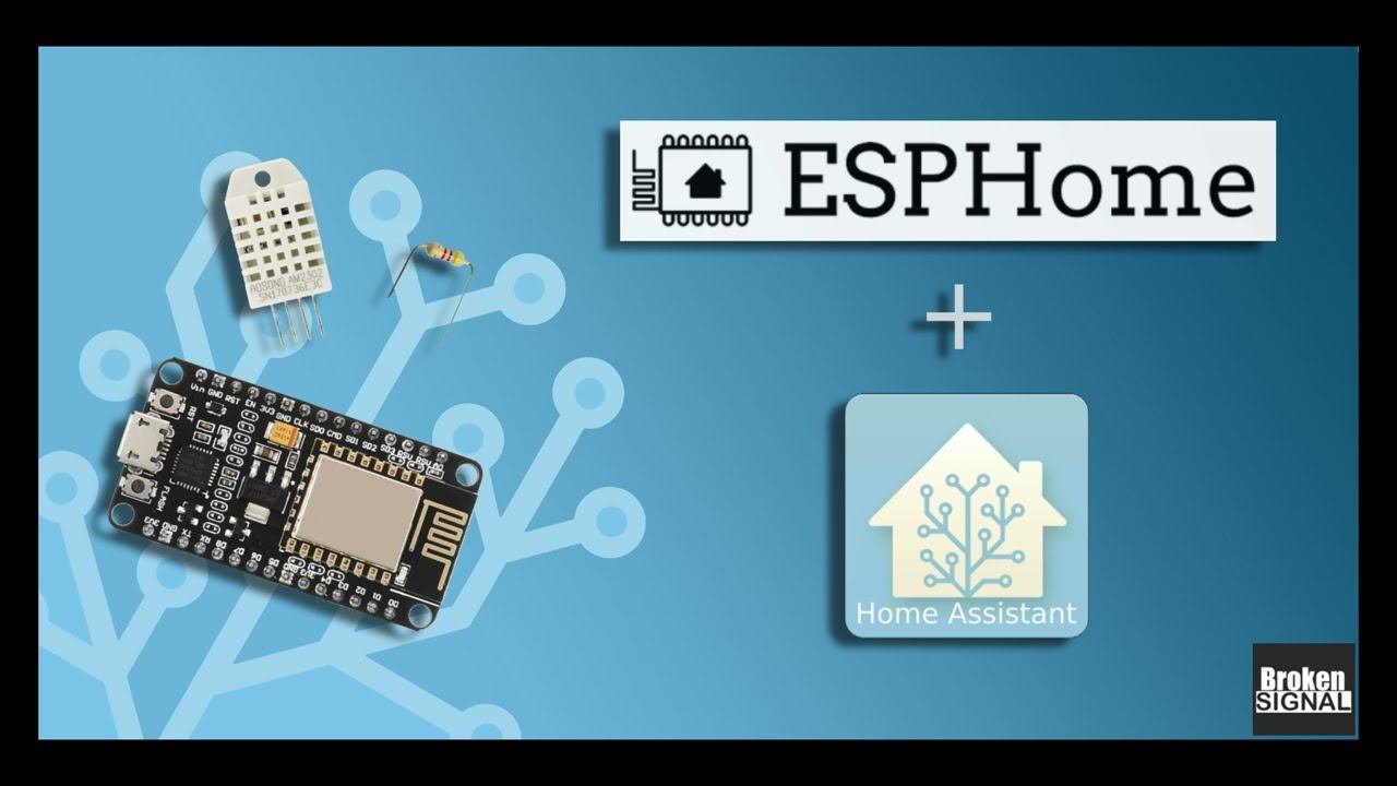 ESPHome with Home Assistant using ESP 8266 and the DHT22 Temperature and Humidity Sensor смотреть онлайн