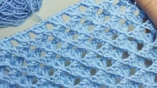 Красивый, простой, ажурный узор крючком - Вязание крючком попетельно смотреть онлайн