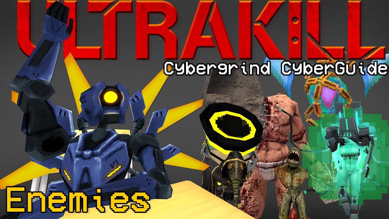 ULTRAKILL - Cybergrind CyberGuide ENEMIES (GREED) смотреть онлайн