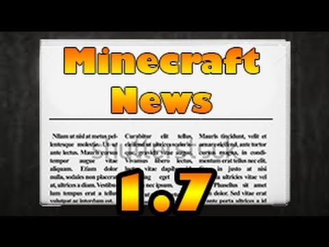 Minecraft 1.7 Snapshot Update NEWS Oceans, Biomes, Mobs смотреть онлайн