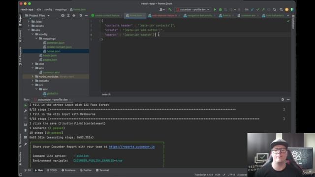 46 - Introducing Form Steps Our first end to end test part 3 смотреть онлайн