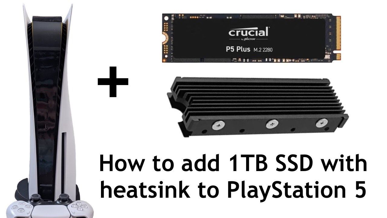Upgrade PlayStation 5 storage with CHEAP (but solid) P5 PLUS CRUCIAL 1TB SSD + Heatsink installatio смотреть онлайн