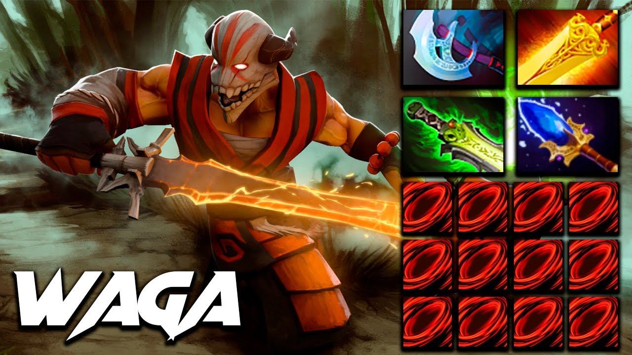 Waga Juggernaut Furious Blademaster - Dota 2 Pro Gameplay [Watch & Learn] смотреть онлайн