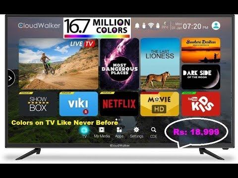 CloudWalker Spectra 109cm (43 inch) Full HD LED TV (43AF) Review Best offer Price in Flipkart смотреть онлайн