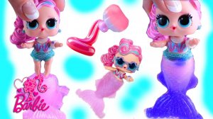 Мультики для девочек. Кукла ЛОЛ превращается в Русалочку! Мультик с куклами.