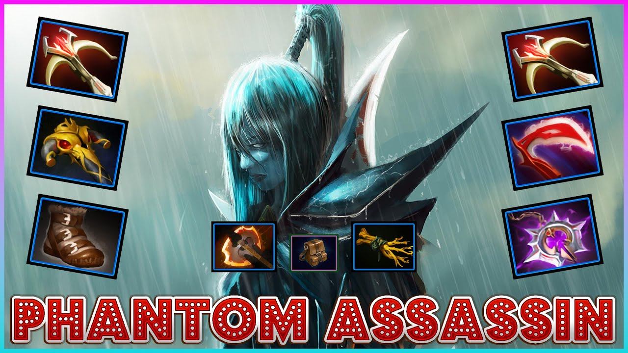 Phantom Assassin - Dota 2 Gameplay [Pro League] смотреть онлайн