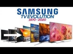 History of the Samsung TV 1970 to 2020 Evolution.....
