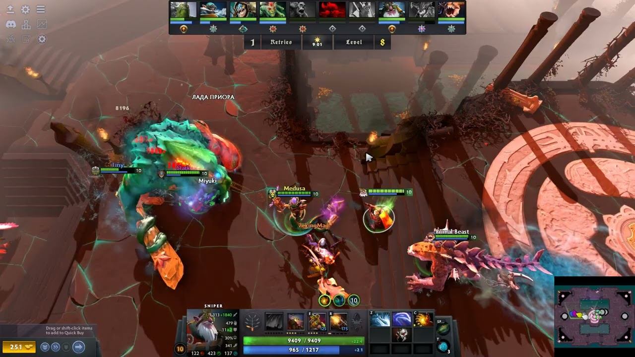 Sniper Dota 2 - Epic Boss Fight Reborn Nightmare #Dota2 #epicbossfightreborn #epicbossfights смотреть онлайн