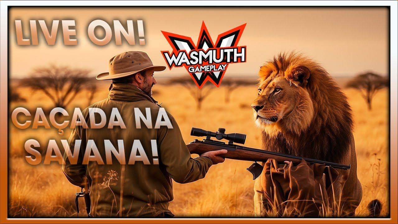LIVE ON ! CAÇADINHA MULTIPLAYER NA SAVANA TCHE! THQ THE HUNTER CALL OF THE WILD! смотреть онлайн