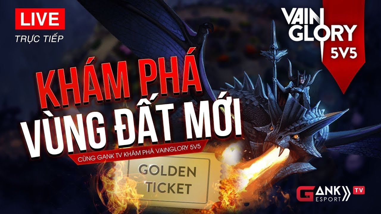 Livestream số 4 - Khám phá Vainglory 5v5 cùng LinhKat nhận Giveaway Golden Ticket смотреть онлайн