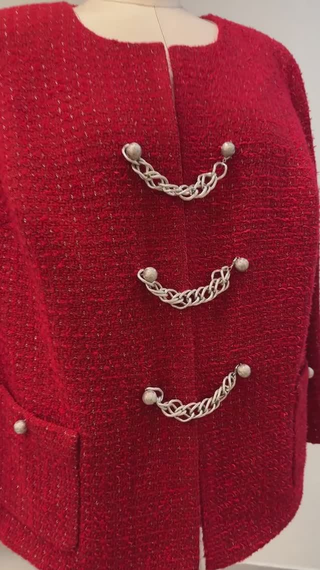 Жакет из твида смотреть онлайн