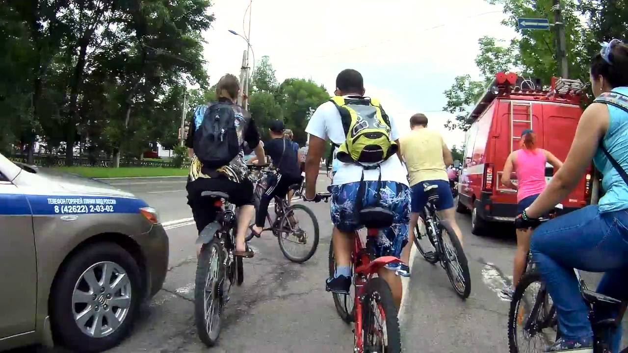 велопробег, Биробиджан