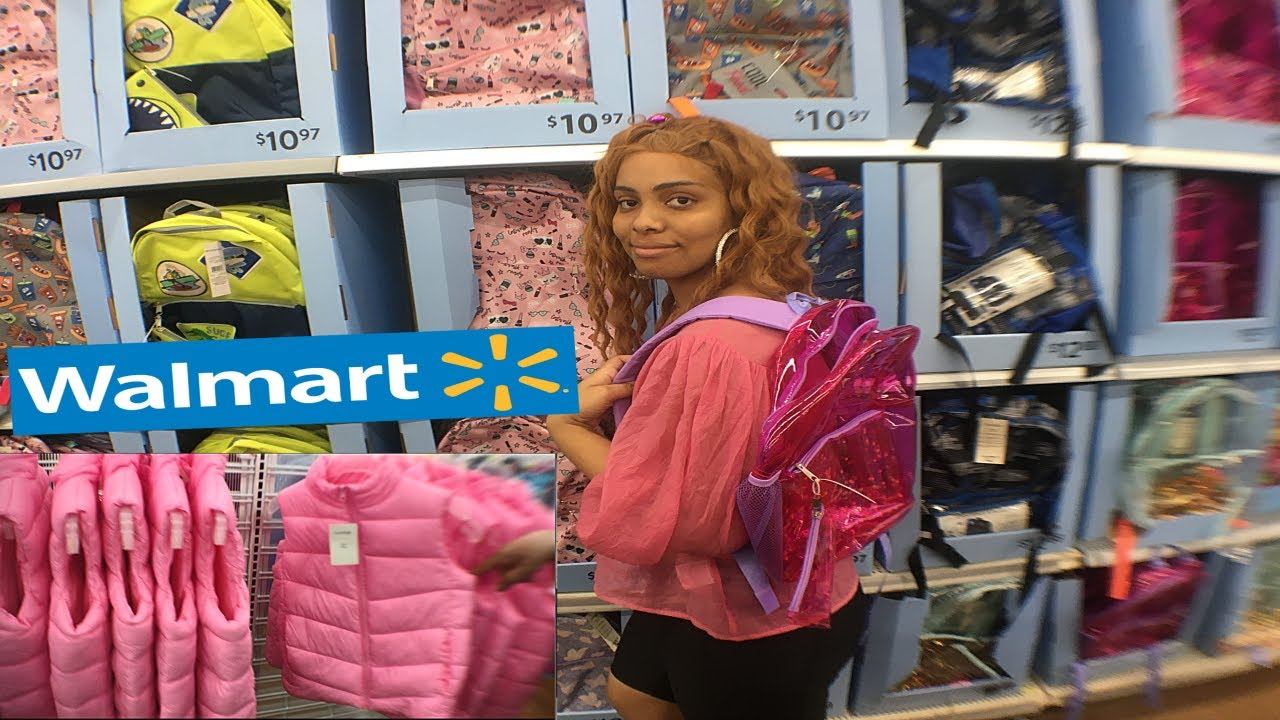 WALMART BACK TO SCHOOL SHOPPING *SHOP WITH ME! | Toronto Shopping Vlog смотреть онлайн