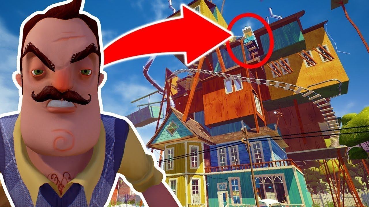 прохождение игры Hello Neighbor 4 часть акт 3