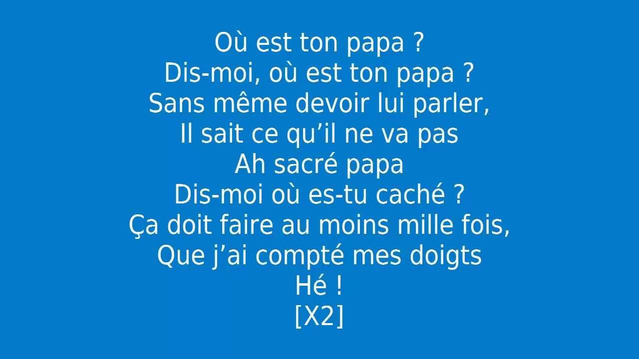 Stromae - Papaoutai [Paroles] смотреть онлайн