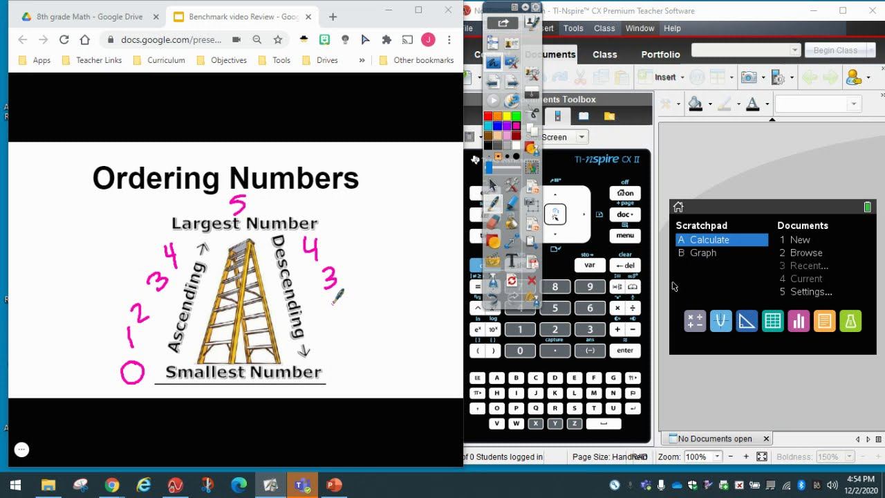 Ti-nspire Cx II: Ordering Real Numbers in Ascending and Descending order using list and spreadsheet смотреть онлайн