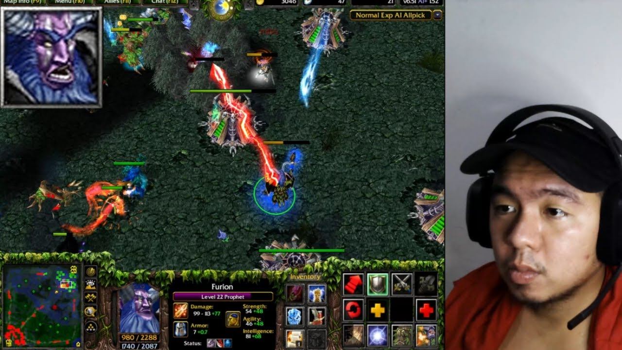 [Bring Back Memories] Classic Dota 1 Furion gameplay AI + 6.51 map смотреть онлайн