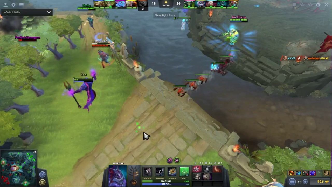 Dota 2 Slardar with Power Treads смотреть онлайн