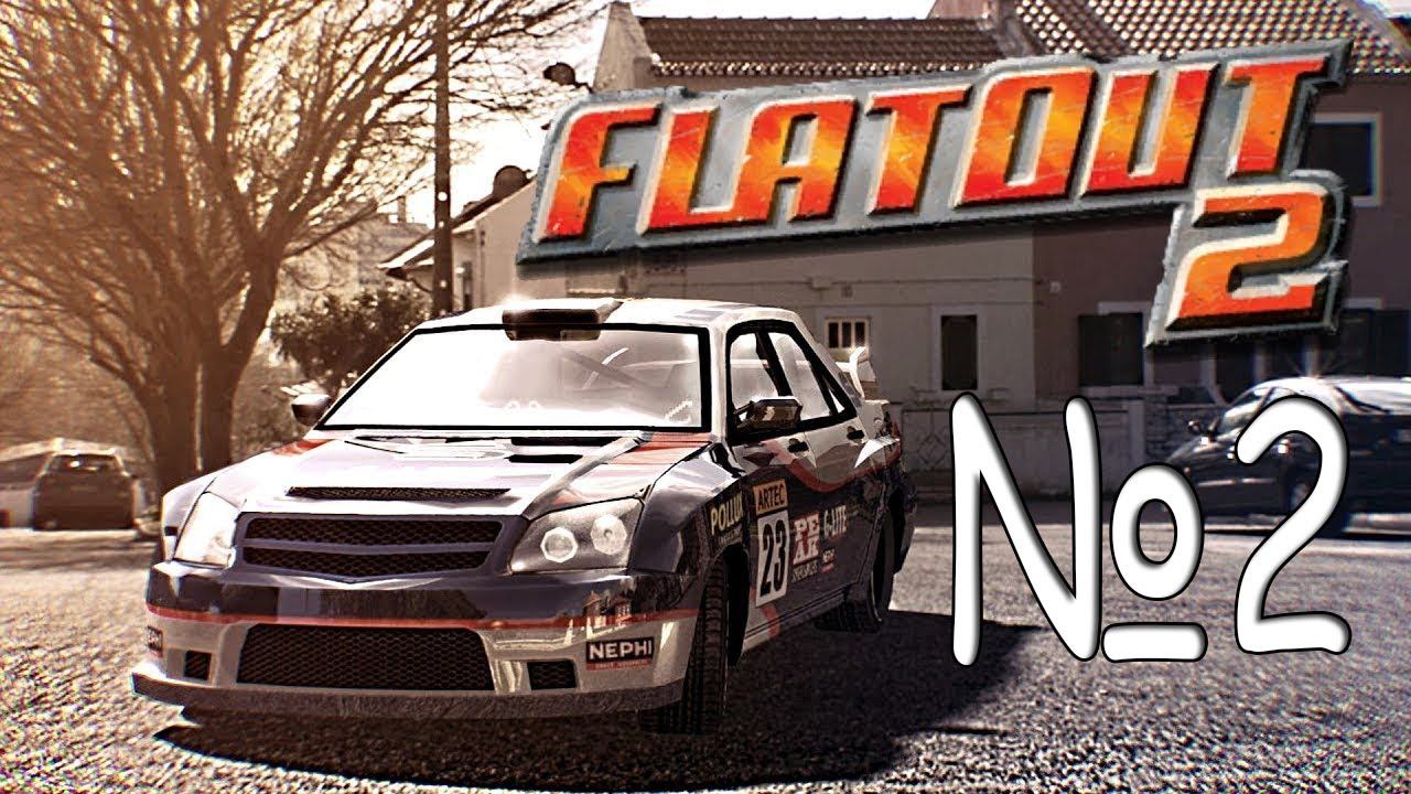 FlatOut 2 проходняк №2 новое (не) удачное авто смотреть онлайн