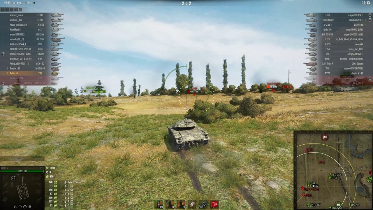 T49, Прохоровка, Стандартный бой смотреть онлайн