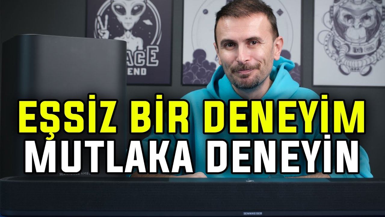 BU SES SİSTEMİ İNANILMAZ | Sennheiser Ambeo Plus Soundbar Incelemesi